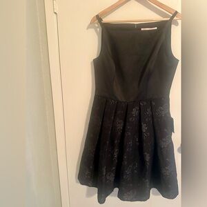 Gal Meets Glam Black Floral Formal Dress